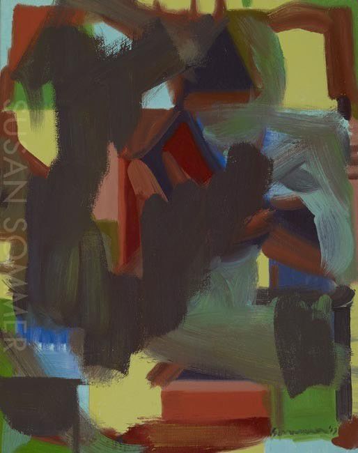 Puzzling Series III, 14 x 11 inches, oil on board