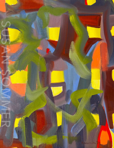 Warm Patches Oil on linen • 20 x 16 inches • 2022